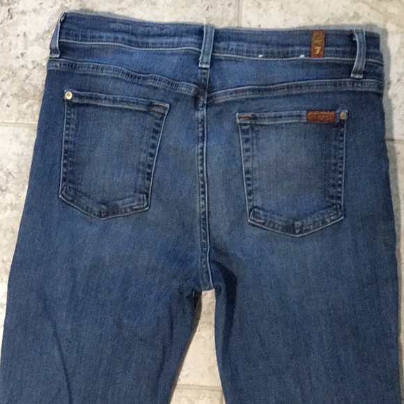 7 for all mankind Skinny high waist ankle women’s jeans size 30 - Picture 2 of 3